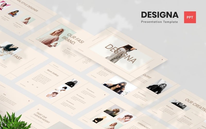 designa fashion powerpoint template original