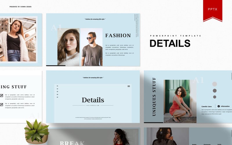 details powerpoint template original
