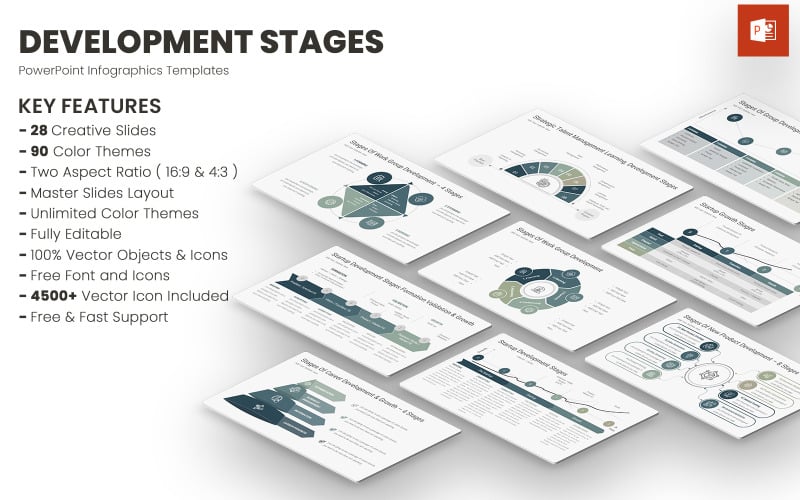 development stages powerpoint templates original