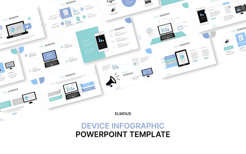 device infographic powerpoint template original