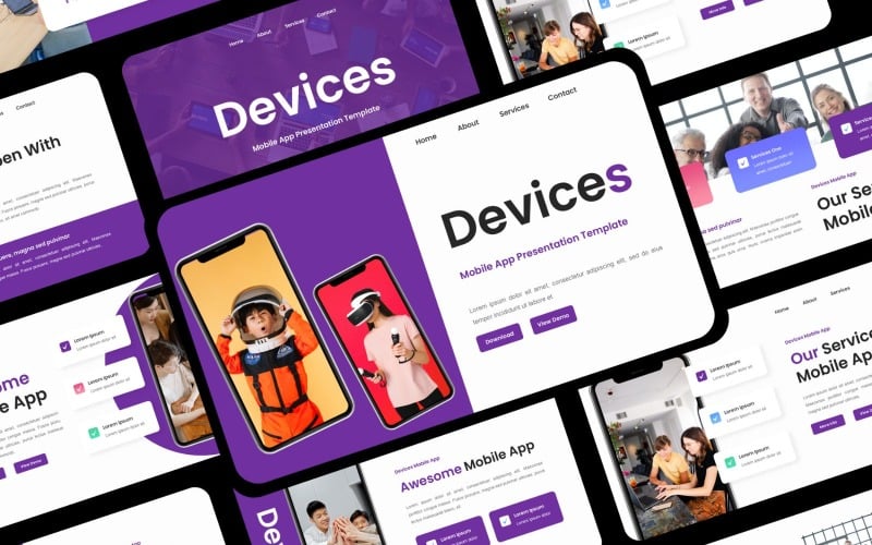 devices mobile app presentation original