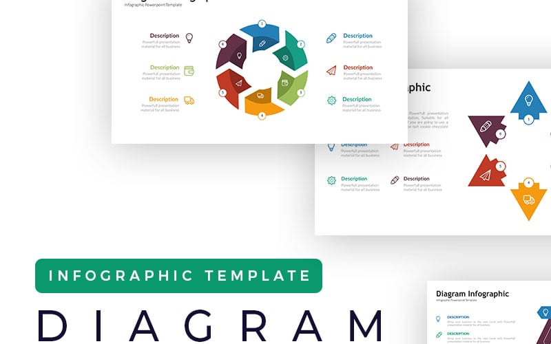 diagram infographic powerpoint template original