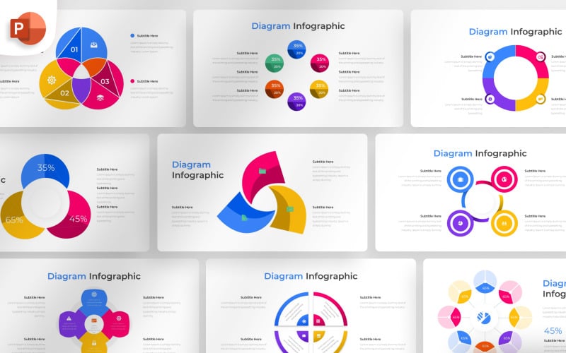 diagram powerpoint infographic template original