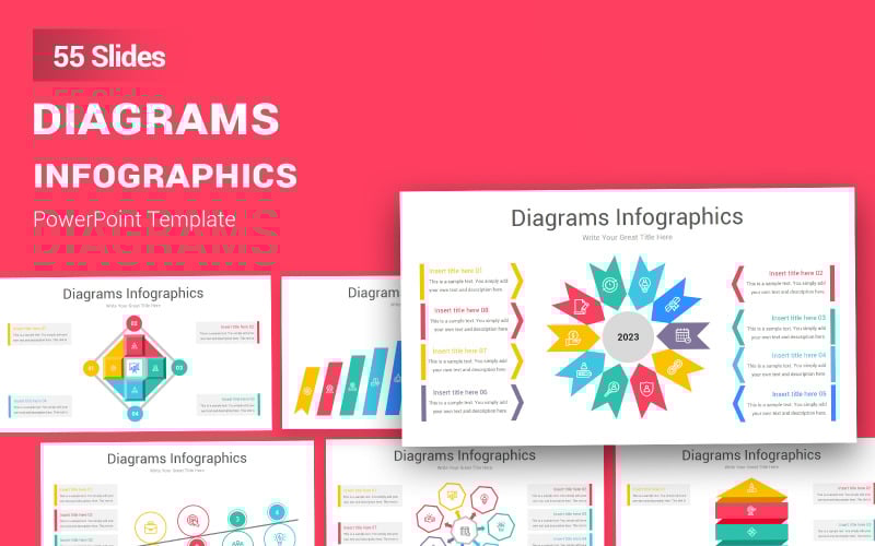 diagrams infographic powerpoint template original