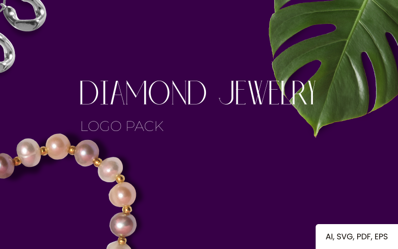 diamond jewelry logo pack for jewelry brands original