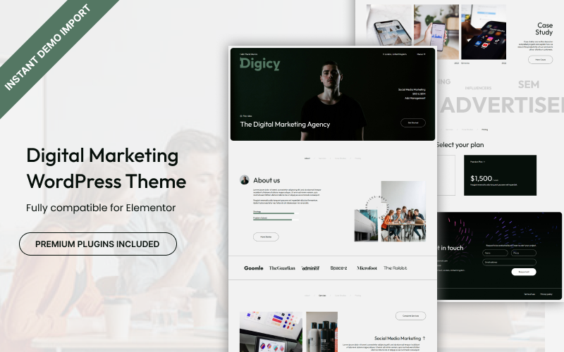 digicy digital marketing wordpress theme original