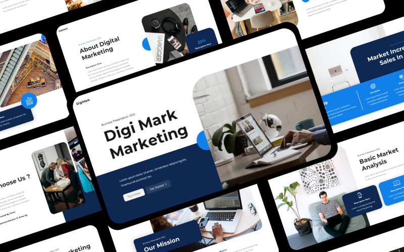 digimark marketing template original