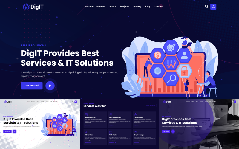 digit technology and it solutions multipurpose responsive landing page template original