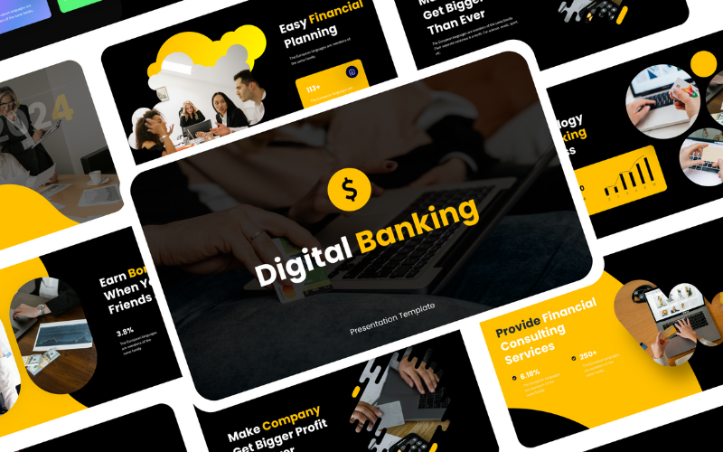 digital banking finance presentation original