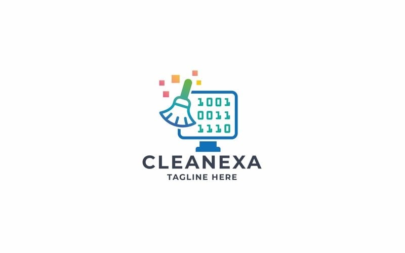digital clean and fix logo original