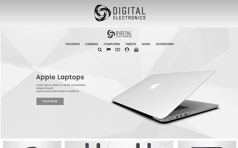 digital electronics store prestashop theme original