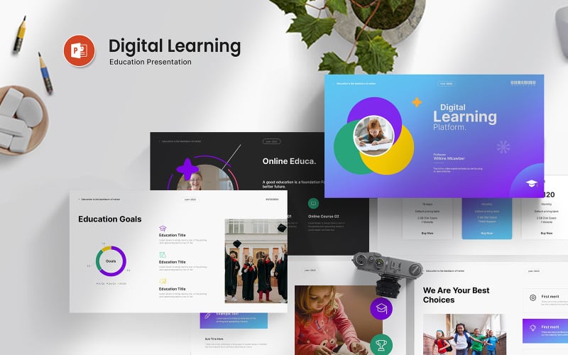 digital learning powerpoint presentation original