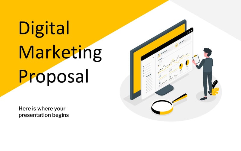 digital marketing proposal presentation the ultimate presentation for winning clients original