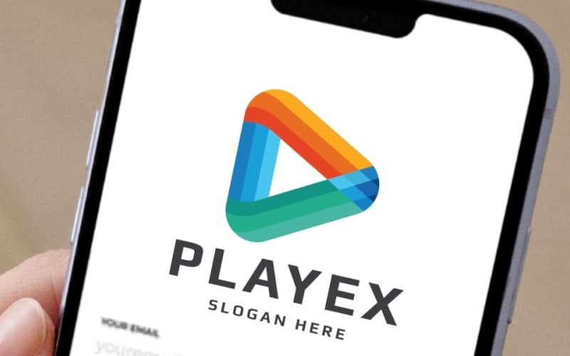 digital media play logo original