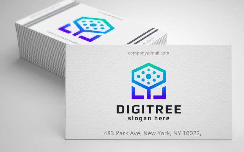 digital tree professional logo original