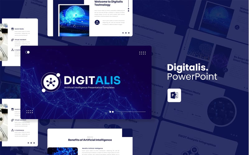 digitalis ai powerpoint template original