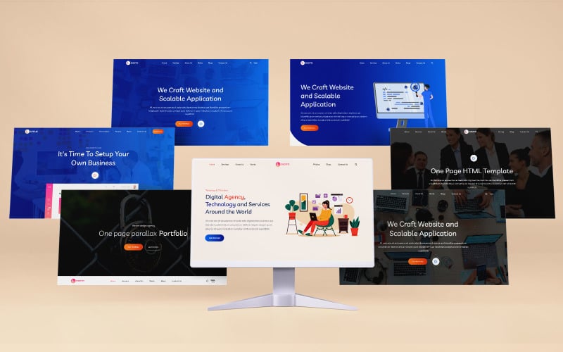 digito bootstrap landing pages amp website templates original
