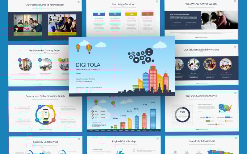 digitola business marketing powerpoint template original