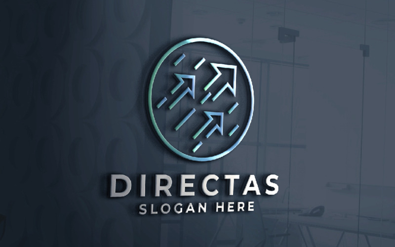 direct arrow business logo original