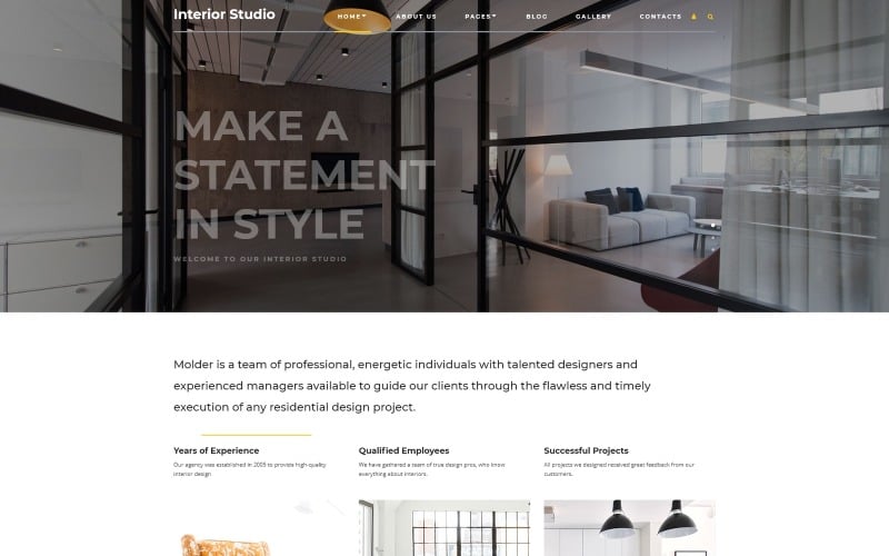 distinctive interiors interior design construction agency joomla template original