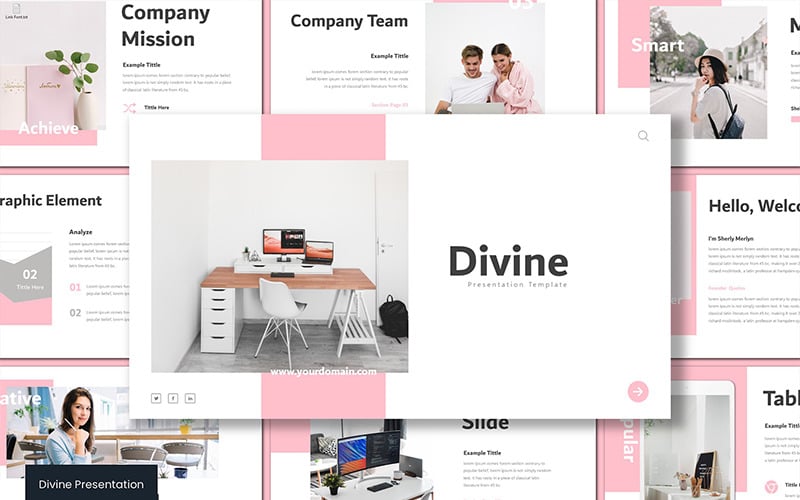 divine powerpoint template original