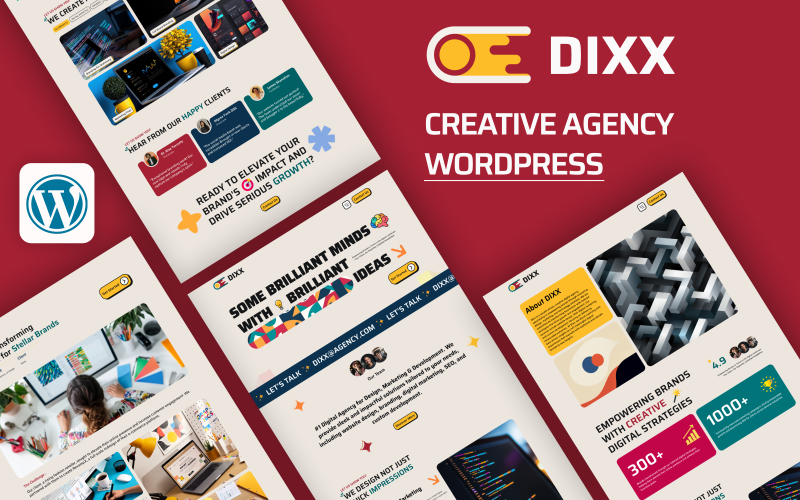 dixx digital agency it solutions amp business consulting wordpress theme original