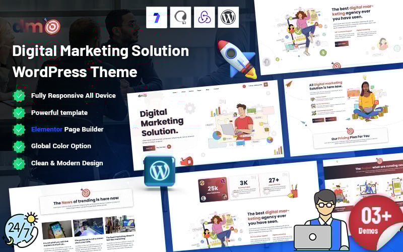 dmo digital marketing wordpress theme original