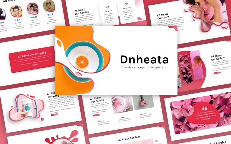 dnheata creative multipurpose powerpoint template original