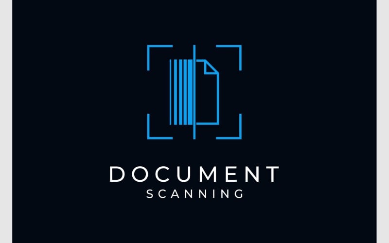 document file scanning logo original