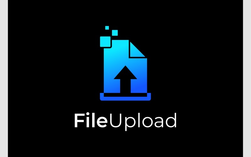 document file upload digital logo original