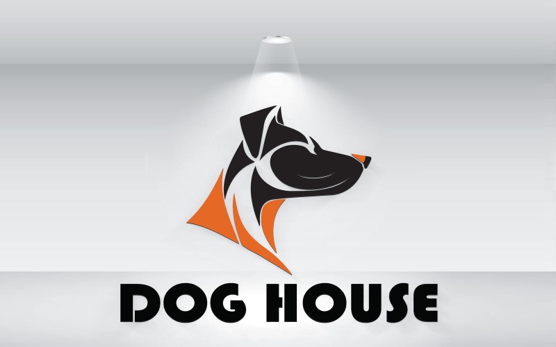 dog house logo vector file original