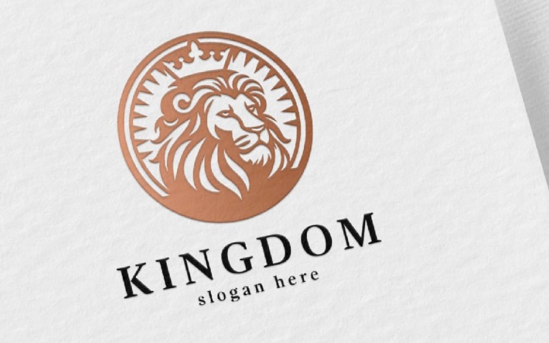 dominant lion kingdom logo original