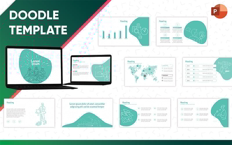 doodle powerpoint template original