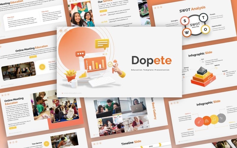 dopete education multipurpose powerpointtemplate original