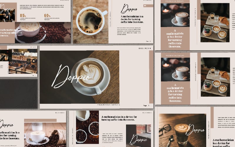 dopio presentation powerpoint template original