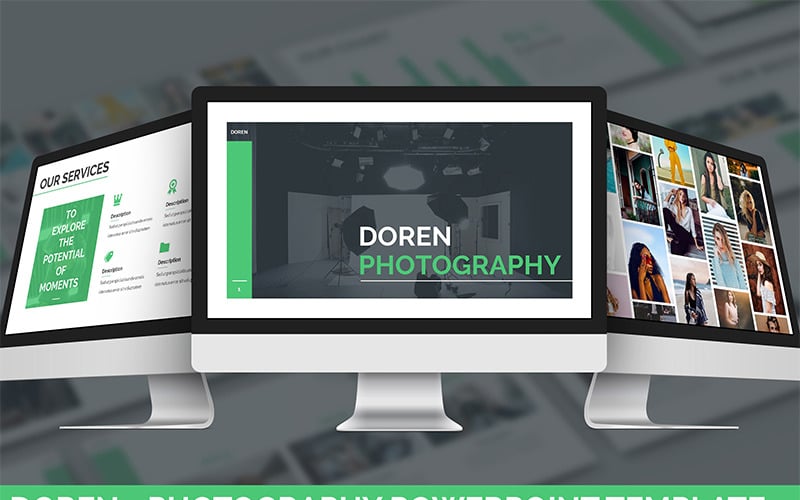 doren photography powerpoint template original