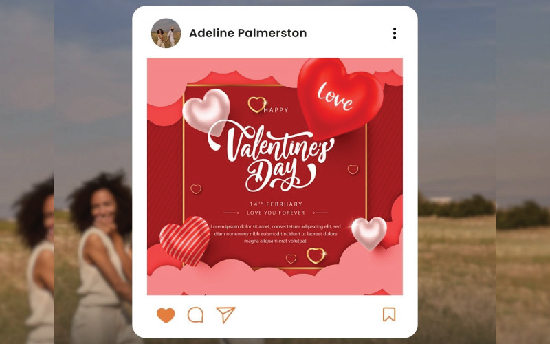 download stunning valentines day flyer templates new edition original
