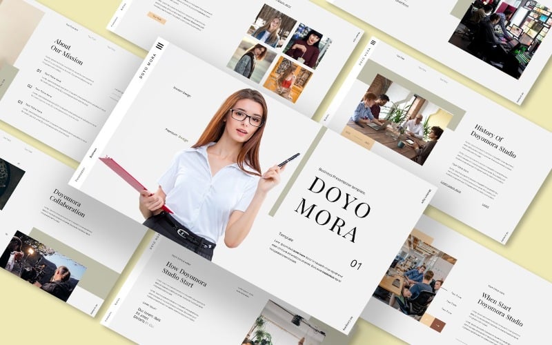doyomora business powerpoint template original