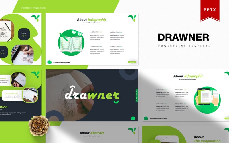 drawner powerpoint template original