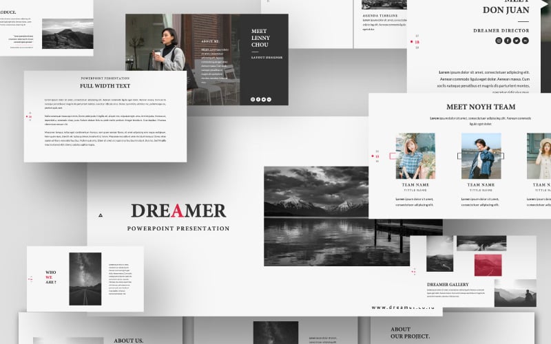 dreamer powerpoint template original