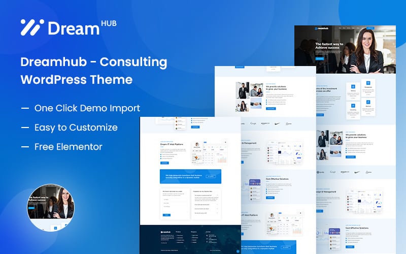 dreamhub consulting wordpress theme original