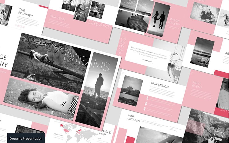 dreams powerpoint template original