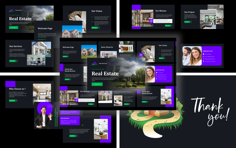 dreamzkape real estate powerpoint presentation template original
