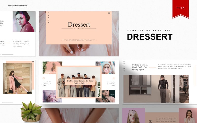 dressert powerpoint template original