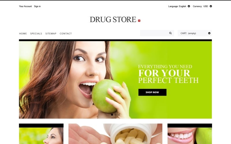 drug store prestashop theme original