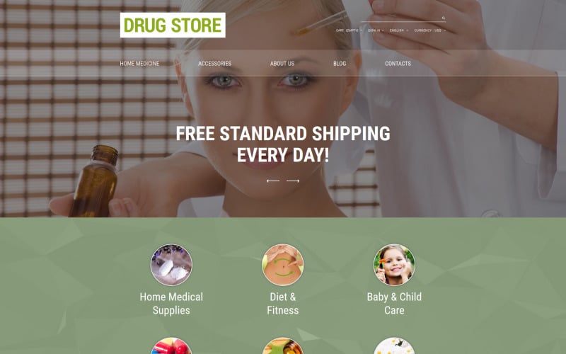 drug store prestashop theme original
