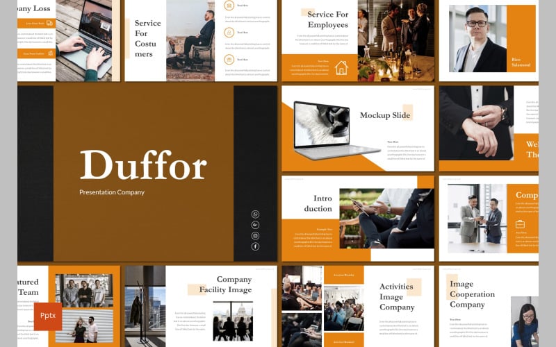 duffor powerpoint template original