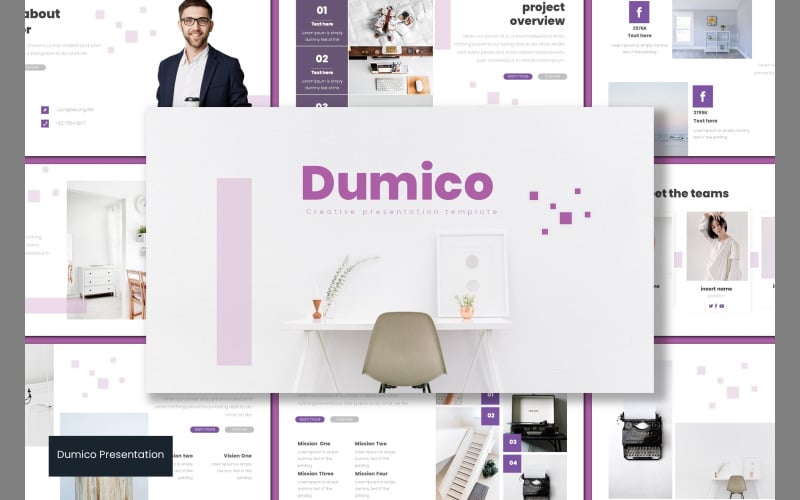 dumico powerpoint template original
