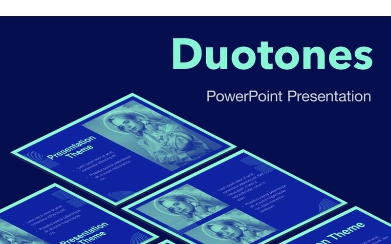 duotones powerpoint template original