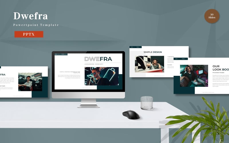 dwefra powerpoint template original